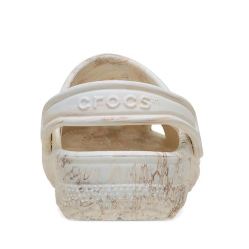 Crocs Kids - Watercoloured Marbled Clog Sandal Bone Swirl Youths