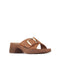Los Cabos Alegro Brandy Wedge Platform Women's Slide Sandal