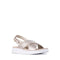 Los Cabos Bogota Gold Womens Summer Sandal Bakc Strap