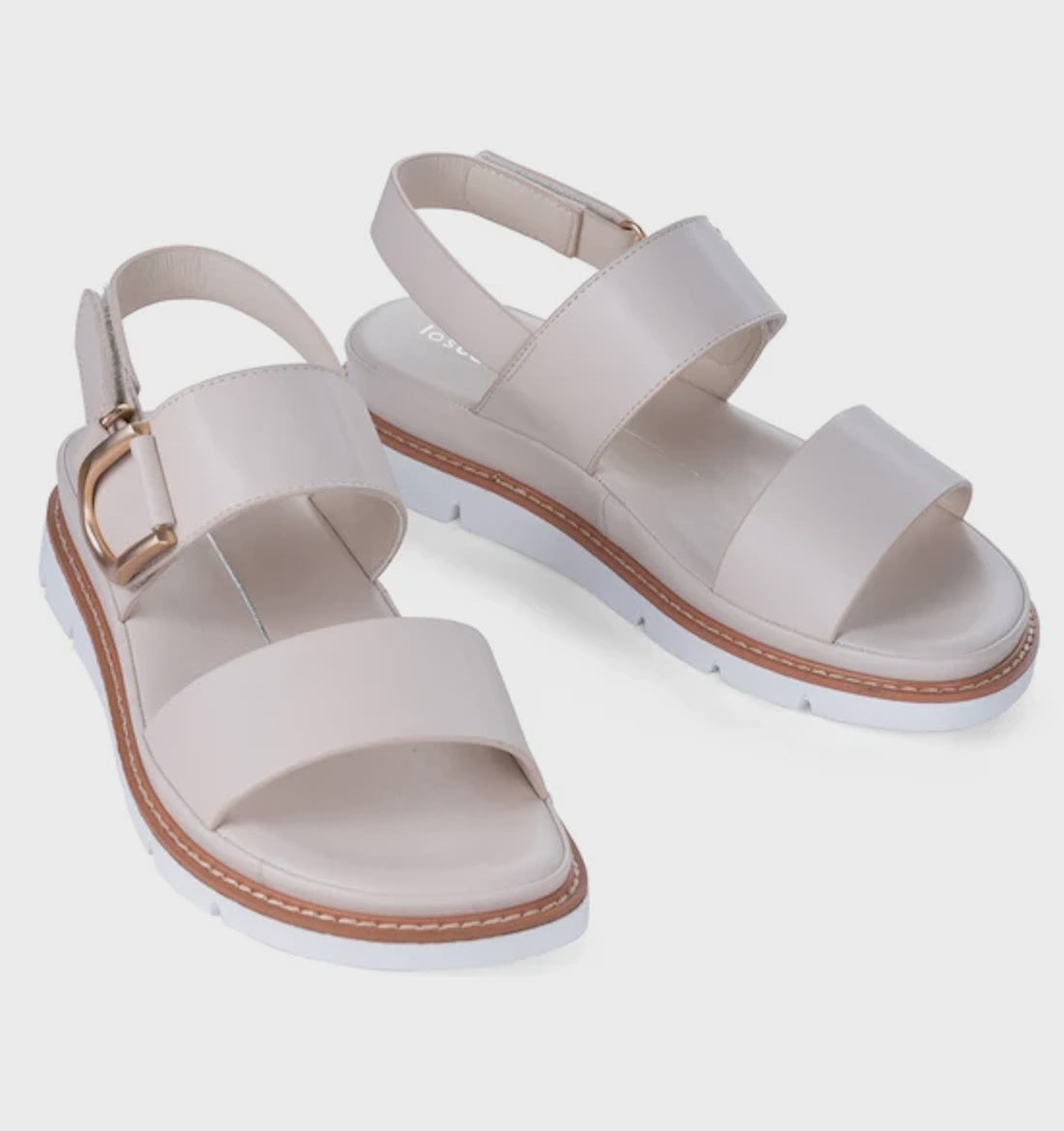 Los Cabos Sana Bone Sandal With Back Strap
