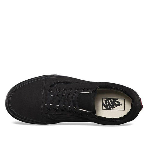 Black Old Skool Vans  Black Sole - Womens Mens Unisex NOT RETURNABLE