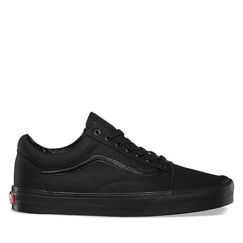 Black Old Skool Vans  Black Sole - Womens Mens Unisex NOT RETURNABLE