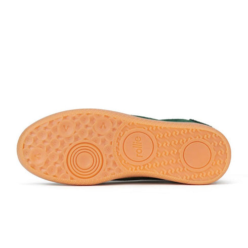 Rollie Womens Pace Dark Camel Leopard Sneaker