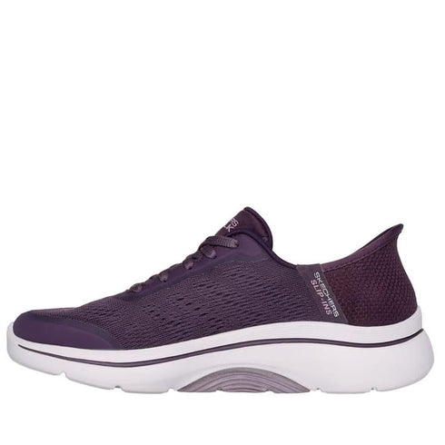 Skechers Go Walk Arch Fit Slip Ins 2.0 Valancia Plum Purple