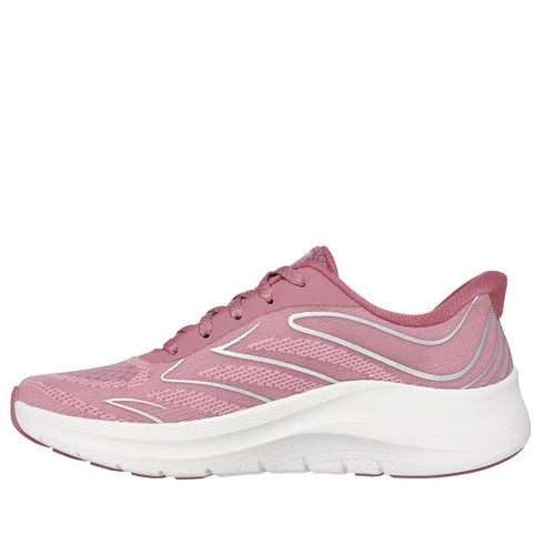 Skechers Womens Arch Fit 2.0 Slip Ins Sleek Stride Mauve Pink