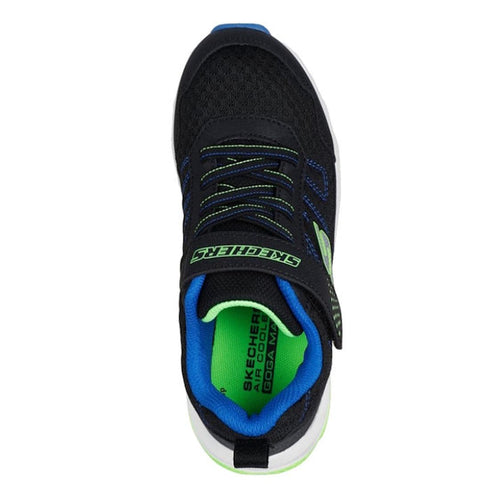 Skechers Boys Elite Sport Tread Spec Stride Black Trainer