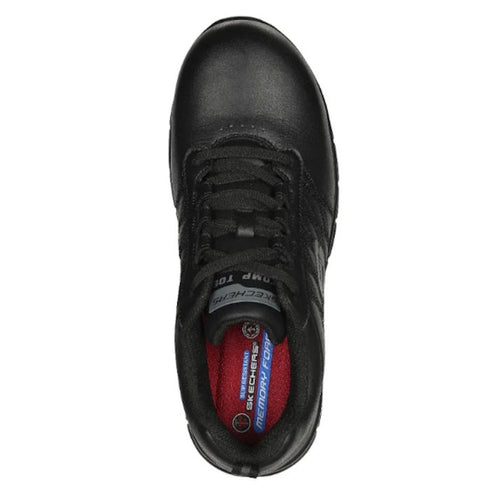Skechers Womens Sure Track Erath Comp Toe Black Work Wear