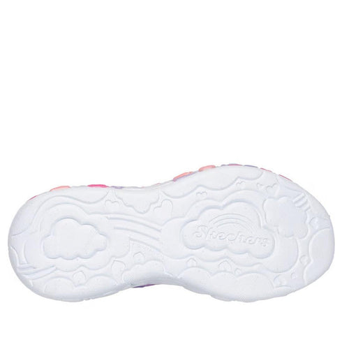 Skechers Girls S Lights Eternal Heart Lights Trainer