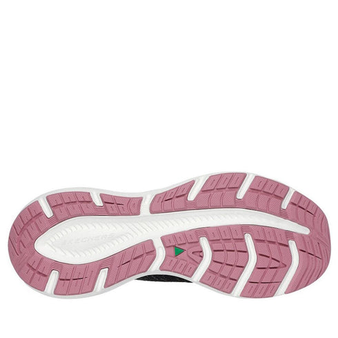 Skechers Slip In Edgeride Impression Black Pink Trainer