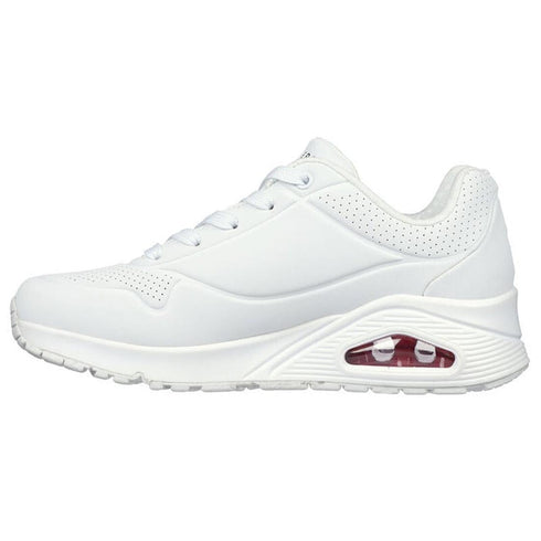 Skechers Uno X JGoldcrown White Red Trainer CLEARANCE