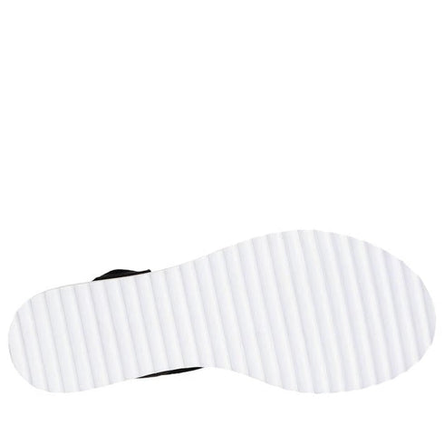 Skechers Bobs Womens Desert Kiss Serendipitous Black WIDE Sandal