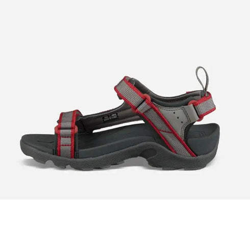 Teva Boys or Girls - K Tanza Grey Red Hardwearing Sandals Not Returnable LAST ONE