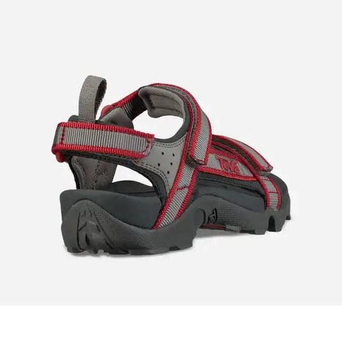 Teva Boys or Girls - K Tanza Grey Red Hardwearing Sandals Not Returnable LAST ONE
