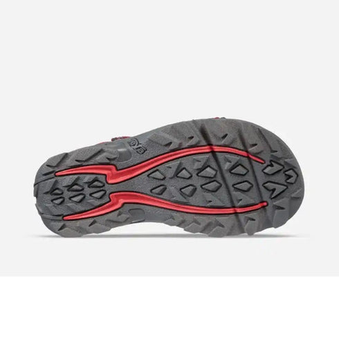Teva Boys or Girls - K Tanza Grey Red Hardwearing Sandals Not Returnable LAST ONE