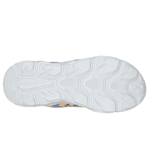 Skechers Boys S Lights Thermo Flash Blue Trainer