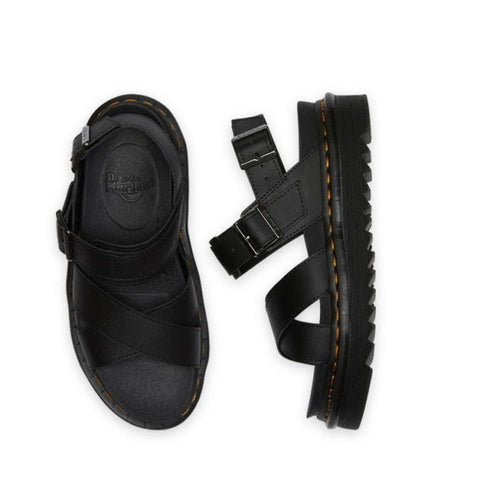 Dr Martens - Voss II Cross Strap Sandal Hydro Black