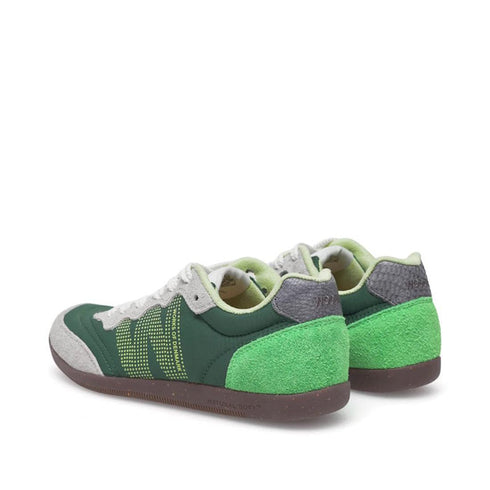 Woden Nanna Apple Green Multi Lace Up Sneaker