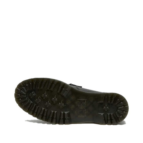 Dr Martens Adrian Bex Black Smooth Platform Loafer Shoes CLEARANCE