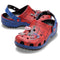 Crocs Adults Spider-Man Web Classic Clog Red