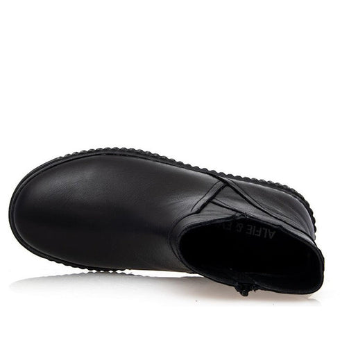 Alfie & Evie Womens Desmond Black Ankle Boot CLEARANCE LAST ONE