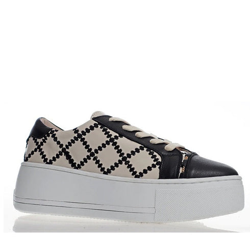 Alfie & Evie Frankie Black/Cream Sneaker This Seasons No 1 Shoe