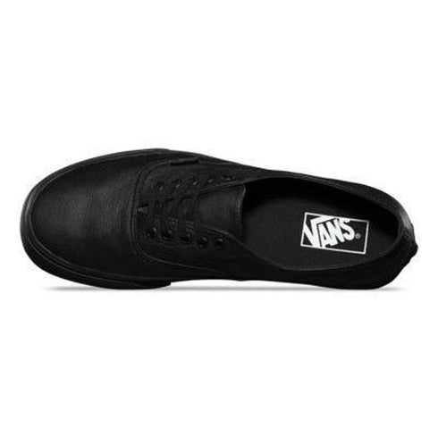 Vans - Authentic Leather Black/Black - womens mens unisex NOT RETURNABLE
