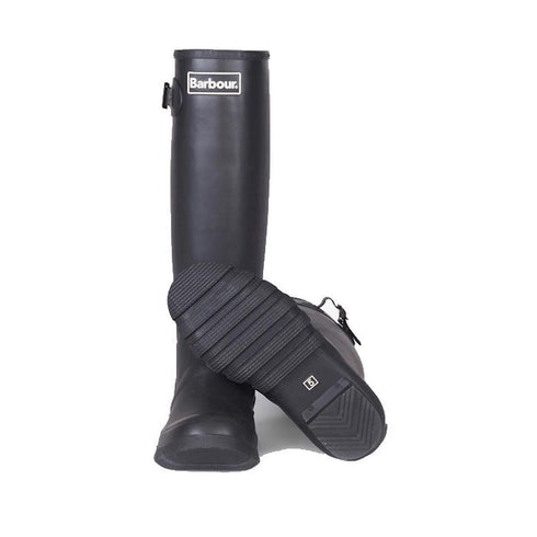 Barbour Bede Black Tall Welly Women's Rainboot
