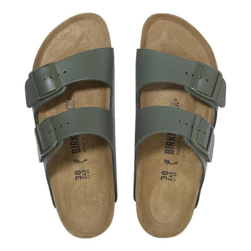 Birkenstock Arizona Smooth Leather Thyme Regular Width