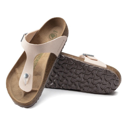 Birkenstock Gizeh BirkiBuc Light Rose Pink Regular Width Vegan CLEARANCE