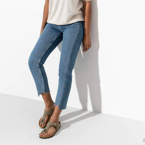 Birkenstock Ramses Birkibuc Stone Regular Width