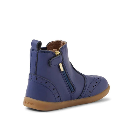 Bobux Iwalk Billie Toddlers Leather Boot Future Dusk Blue/Purple 652002