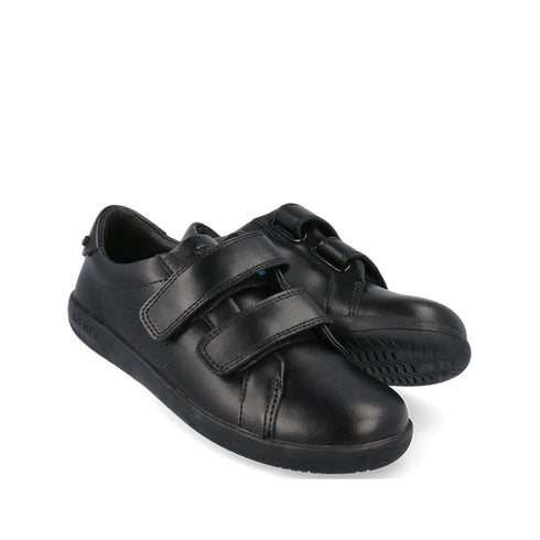 Bobux Kid+ Bound Black Leather School Sneaker Shoe