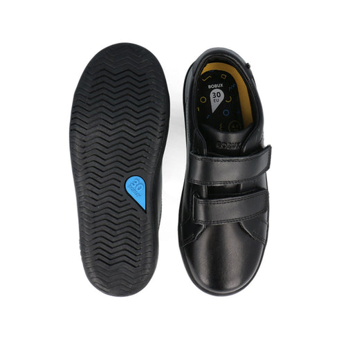 Bobux Kid+ Bound Black Leather School Sneaker Shoe