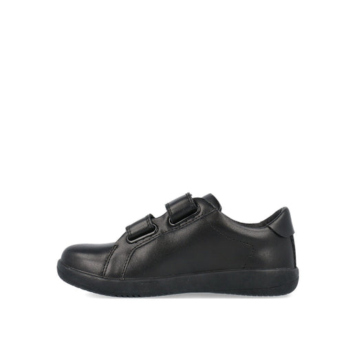 Bobux Kid+ Bound Black Leather School Sneaker Shoe
