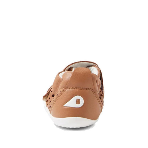Bobux Xplorer Go Punch Caramel Tan First Walker Sandal