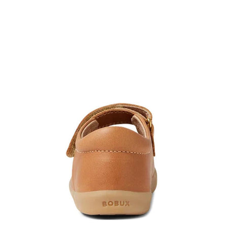 Bobux Iwalk Lola Toddlers Mary Jane Caramel Tan Leather 652801