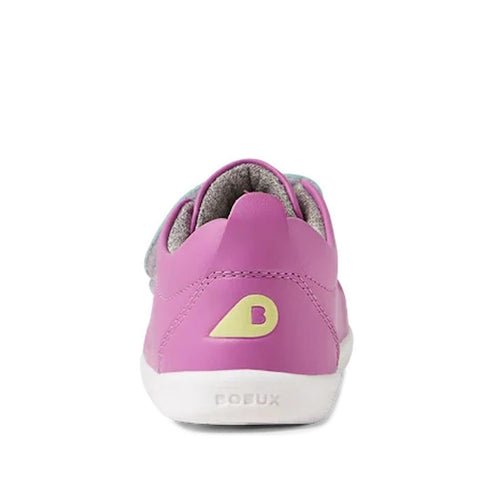 Bobux Iwalk Grass Court Orchid Purple Leather Trainer 640513