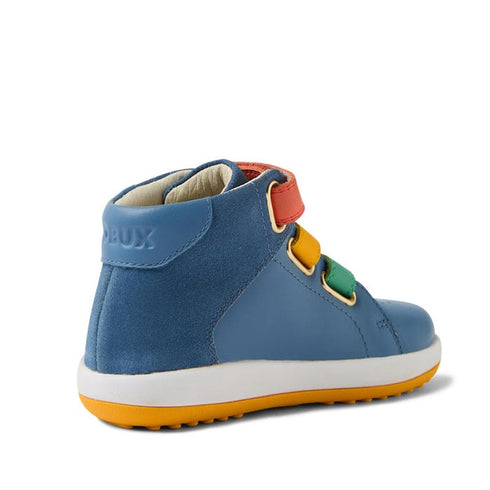 Bobux IW Iwalk Gamepoint Leather Boot Coronet Blue