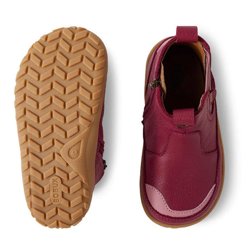 Bobux IW Iwalk Trail Leather Boot Beaujolias Purple Alpha