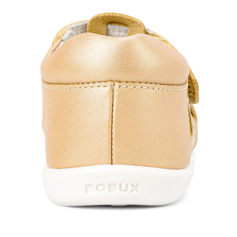 Bobux Iwalk IW Girls Cove Leather Sandal Pale Gold
