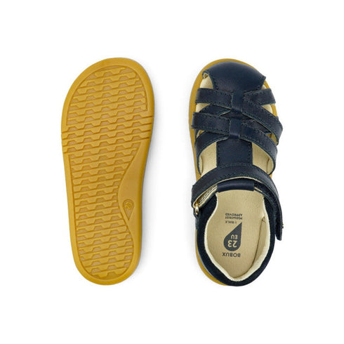 Bobux iwalk Cross Jump Sandal Navy Closed Toe 636703