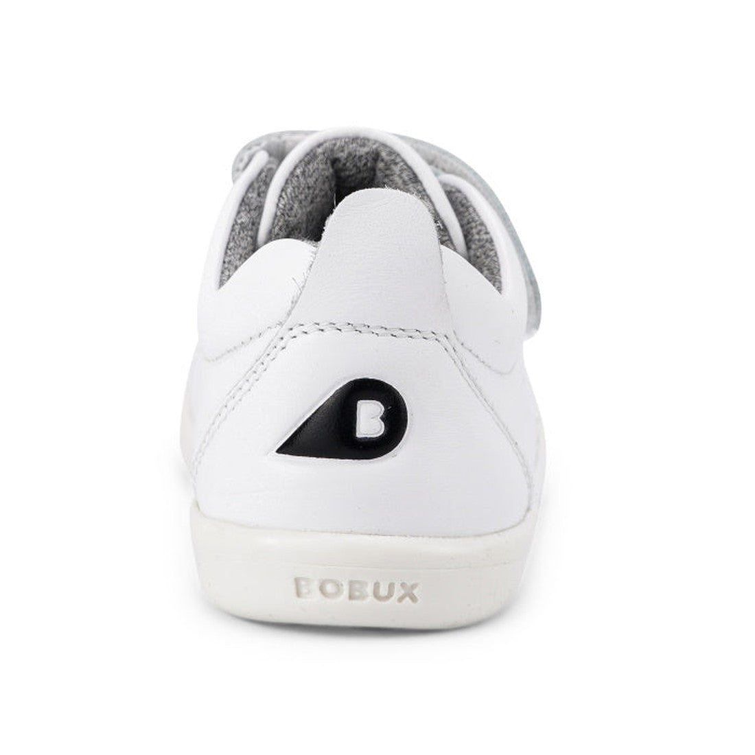 Bobux Iwalk Grass Court Sneaker White 633740 – Kids Shoes NZ