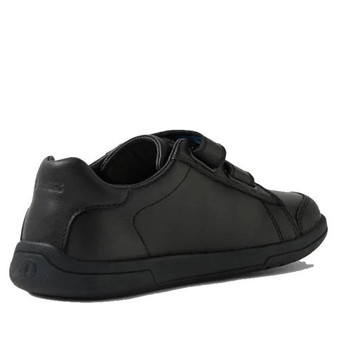 Bobux Kid+ Jacks Black School Leather Shoe Sneaker