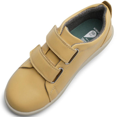 Bobux Kids + Plus Grass Court Sand Velcro Trainers 832461 Clearance LAST ONE