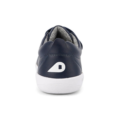 Bobux Kids + Plus Grass Court Navy Velcro Trainers 832449