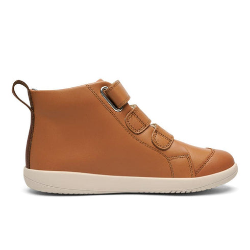 Bobux Kids Plus KP Hi Court Caramel Boot Clearance