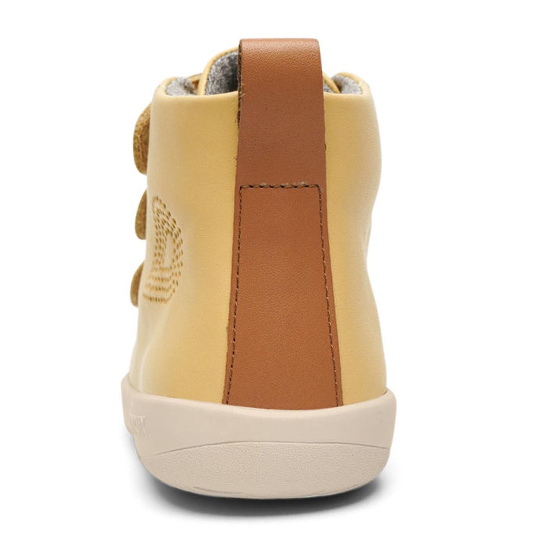 Bottes Enfant Bobux Grass Court High - Cuir, Double Bande Auto-adhésive - Pour Marcheurs Confiants - 4