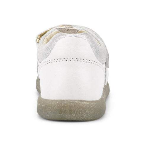 Bobux Kids + Plus Girls Magic White 838805 CLEARANCE Last Size