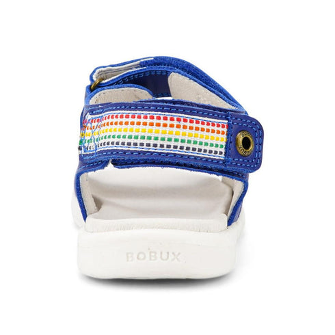 Bobux Kid + Plus Rise Open Toe Sandal Blueberry 839102 Clearance