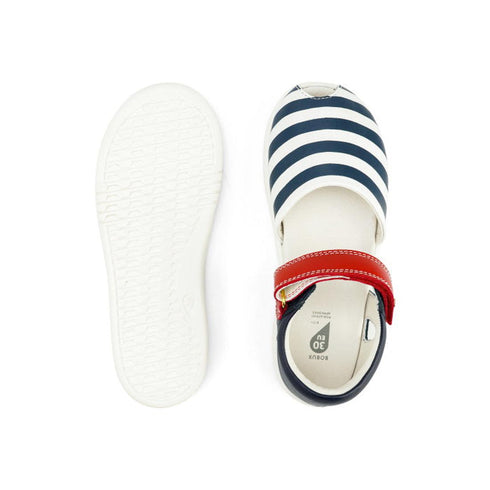 Bobux Kid + KP Twist Open Toe Sandal Navy